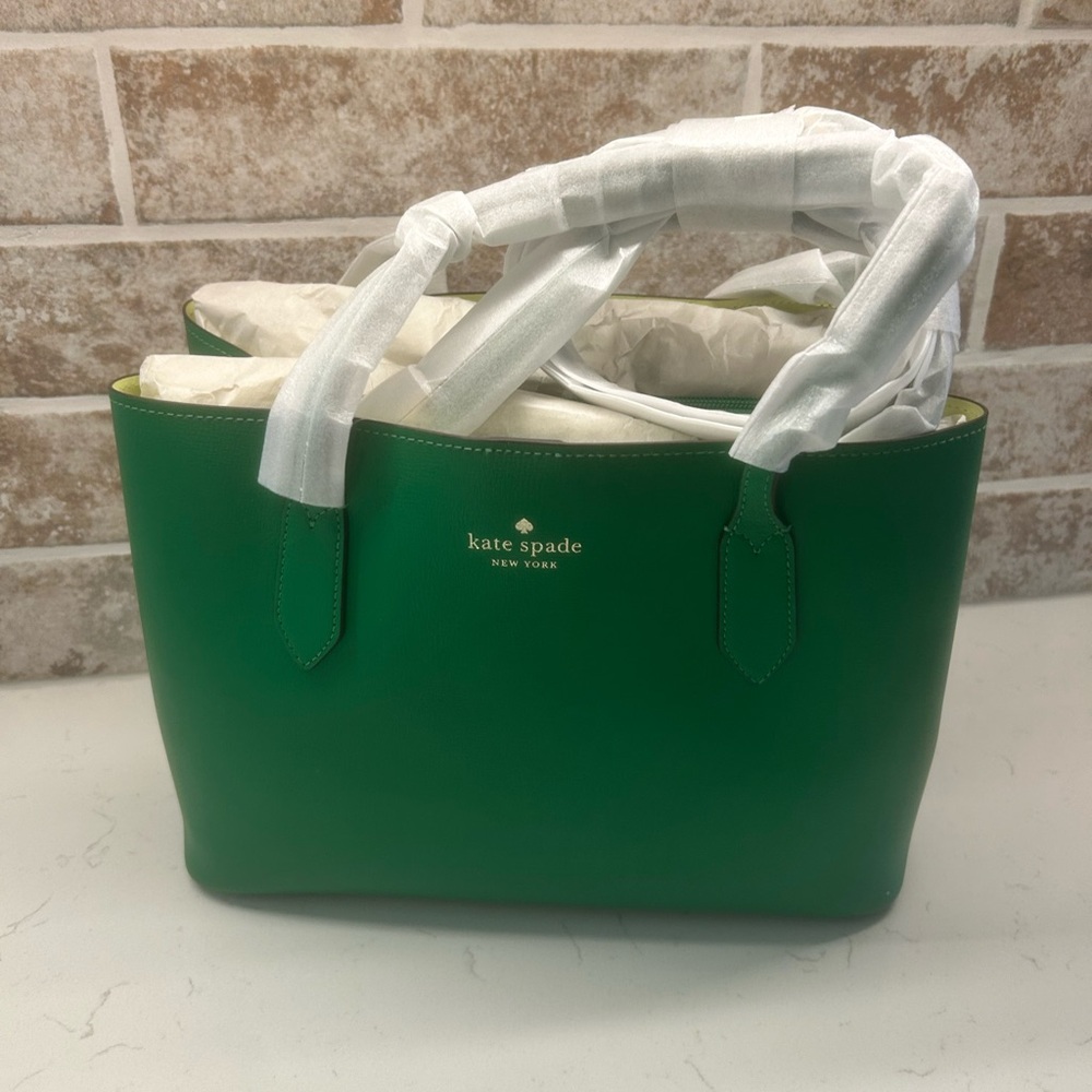 Kate Spade Green Tote Bag
